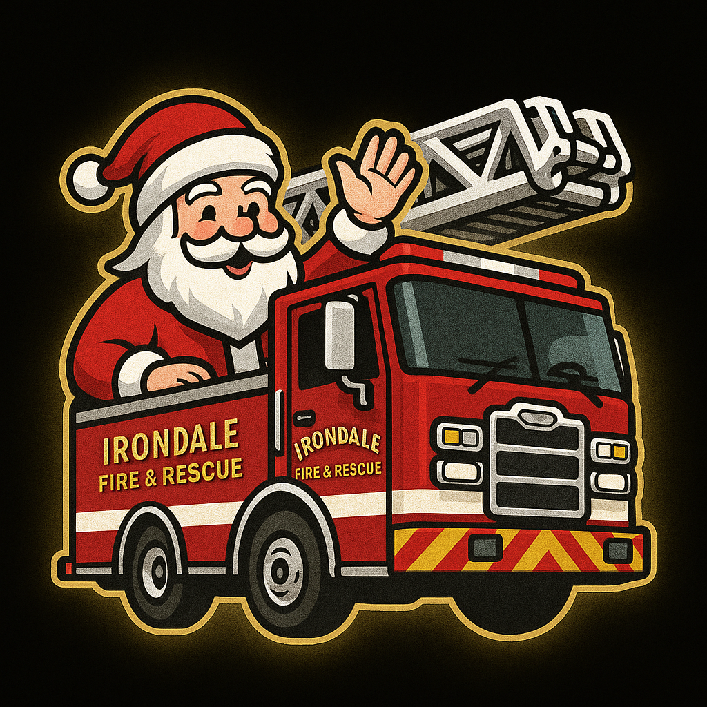 Santa Fire Truck